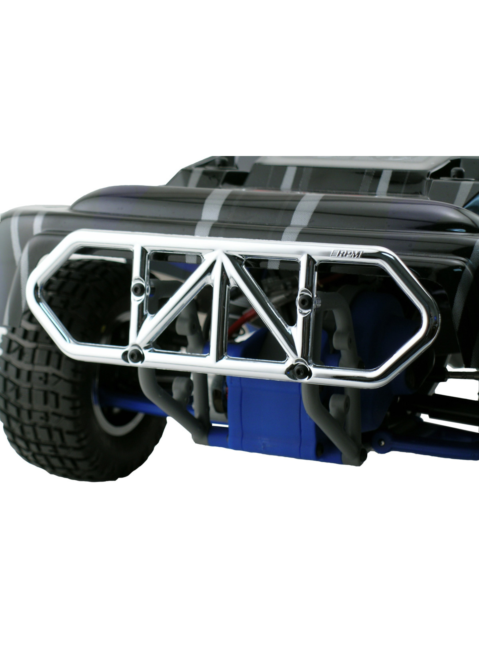 RPM 81003 - Rear Bumper for Traxxas Slash 2WD - Chrome