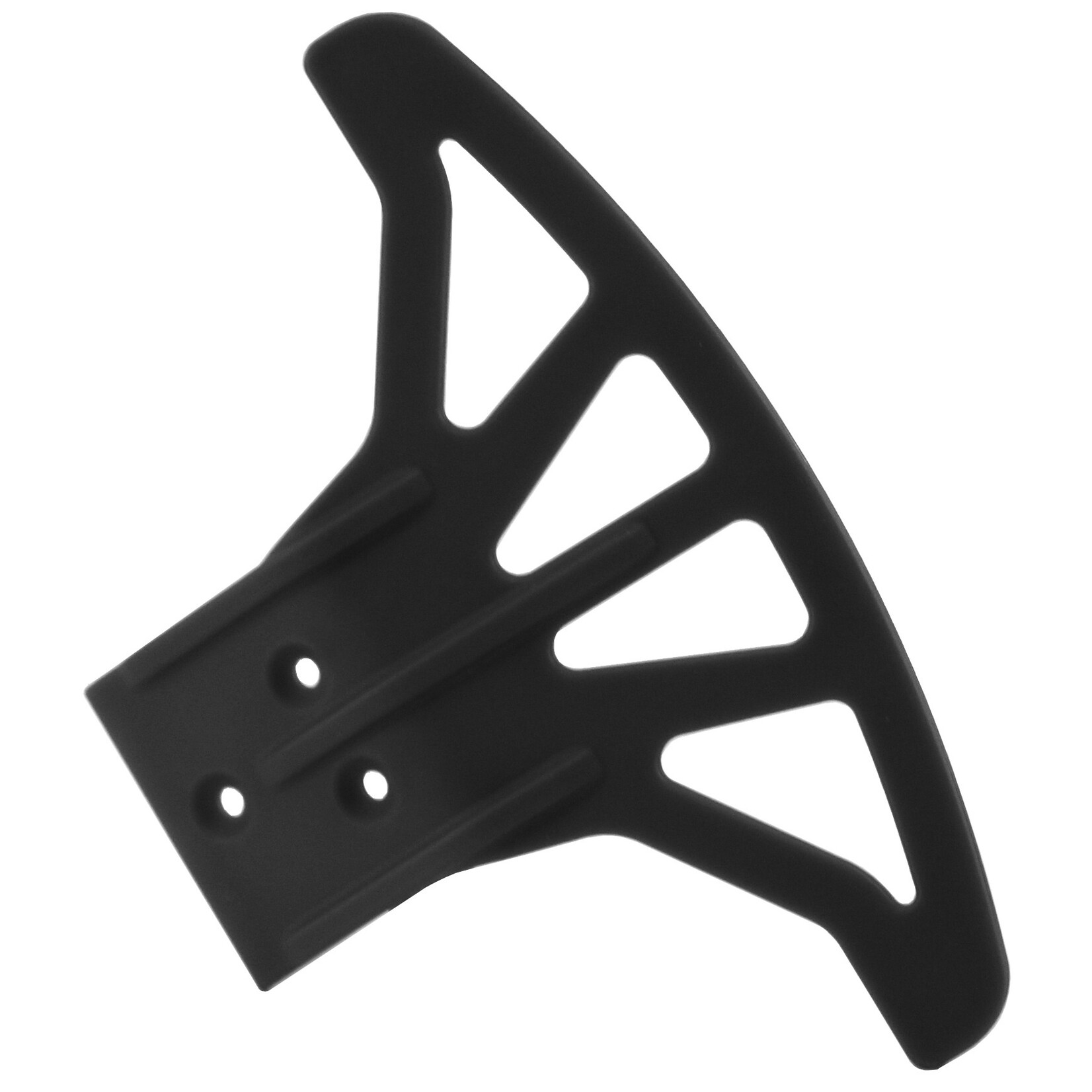 RPM 81042 - Wide Front Bumper for Traxxas Stampede 4X4, Rustler 4X4  - Black