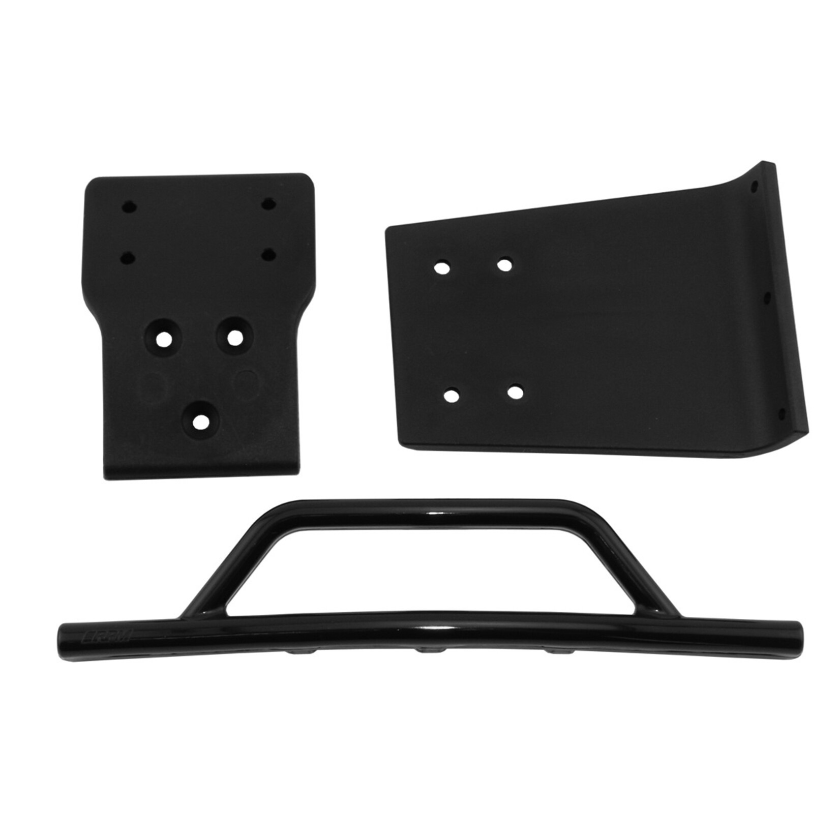 RPM 80022 - Front Bumper & Skid Plate for Traxxas Slash 4X4 - Black