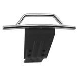 RPM 80023 - Front Bumper & Skid Plate for Traxxas Slash 4X4 - Chrome