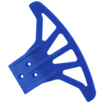 RPM 81045 - Wide Front Bumper for Traxxas Stampede 4X4, Rustler 4X4 - Blue
