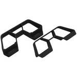 RPM 70652 - Nerf Bars for Traxxas 1/10 Rally & LCG Slash 4X4 - Black