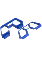 RPM 70655 - Nerf Bars for Traxxas 1/10 Rally & LCG Slash 4X4 - Blue