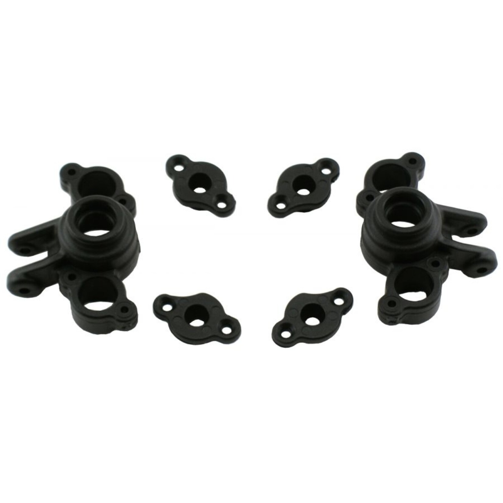 RPM 73162 - Axle Carriers for Traxxas 1/16 e-Revo, Slash, Summit & Rally - Black