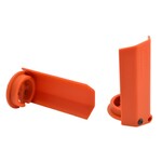 RPM 80438 - Shock Shaft Guards for Traxxas X-Maxx - Orange
