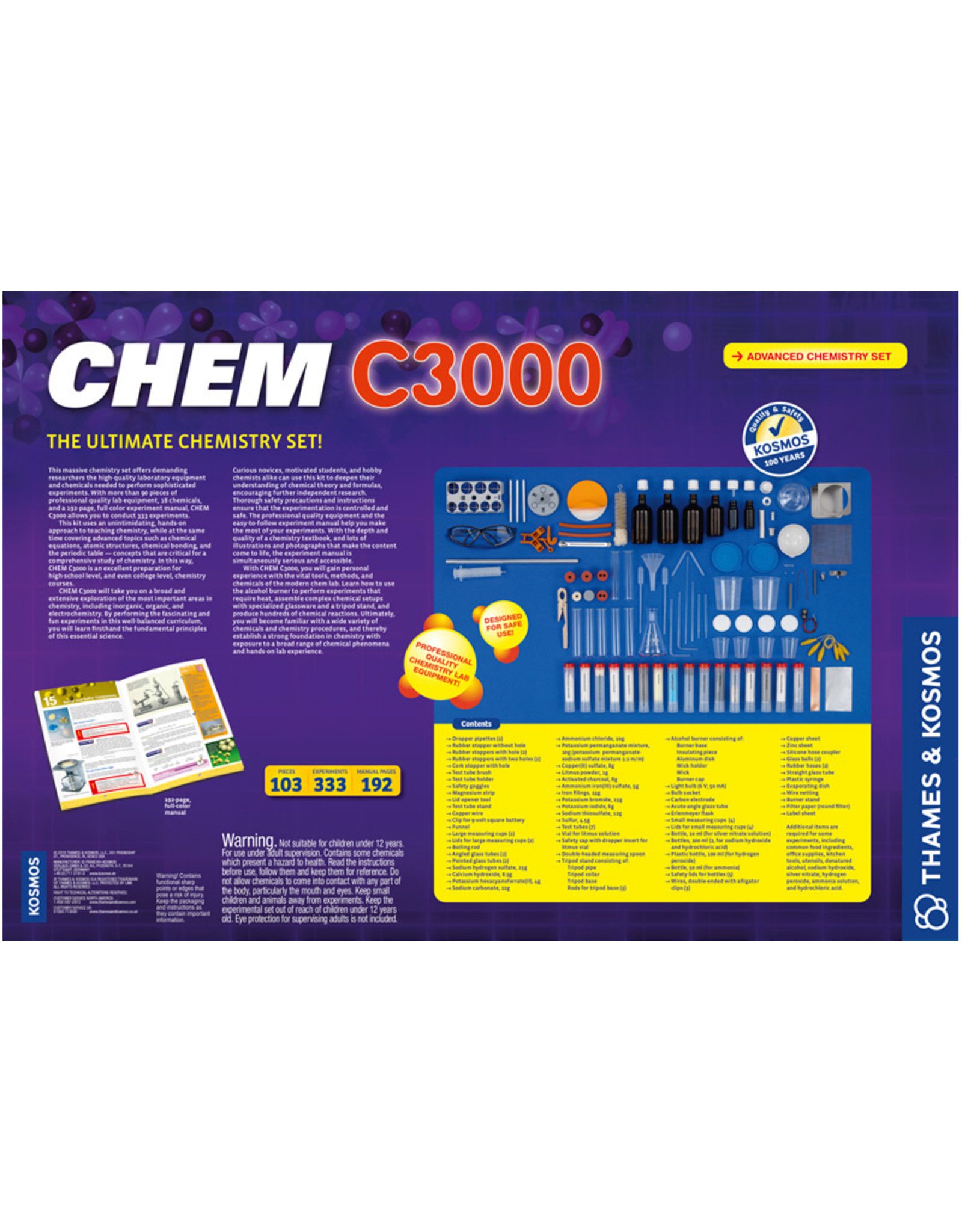chem c3000 chemicals included