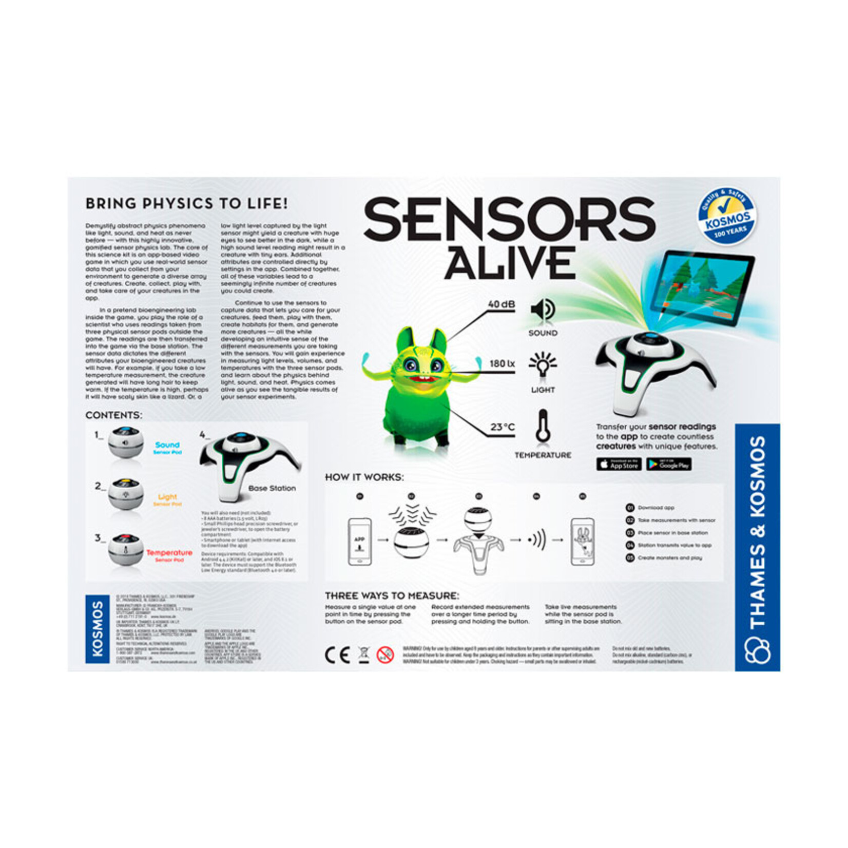 Thames & Kosmos Sensors Alive: Bring Physics to Life