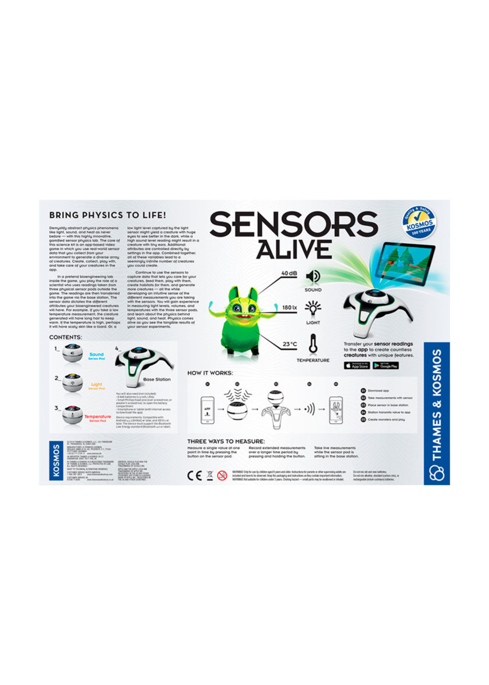 Sensors Alive Bring Physics to Life Hub Hobby
