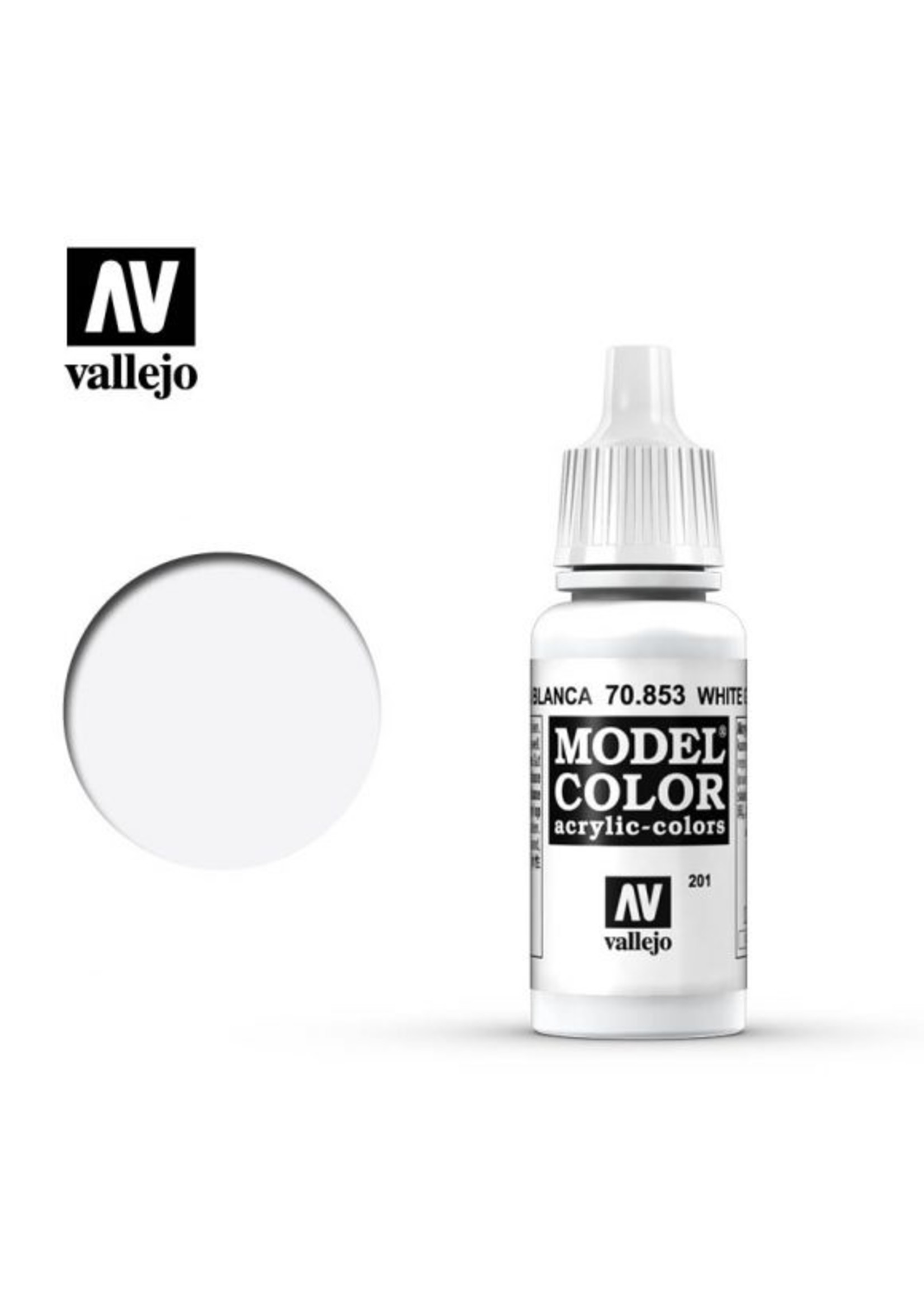 Vallejo 70.853 - Model Color White Glaze