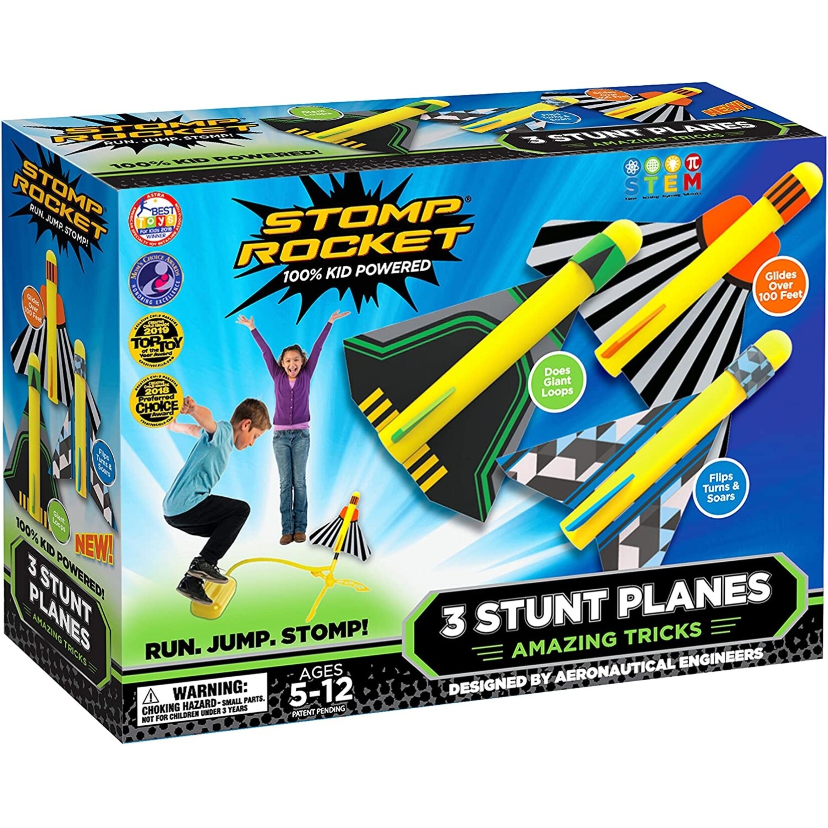 D&L Stomp Rocket Stunt Planes