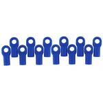 RPM 80475 - Short Rod Ends for Traxxas 1/10 Vehicles - Blue