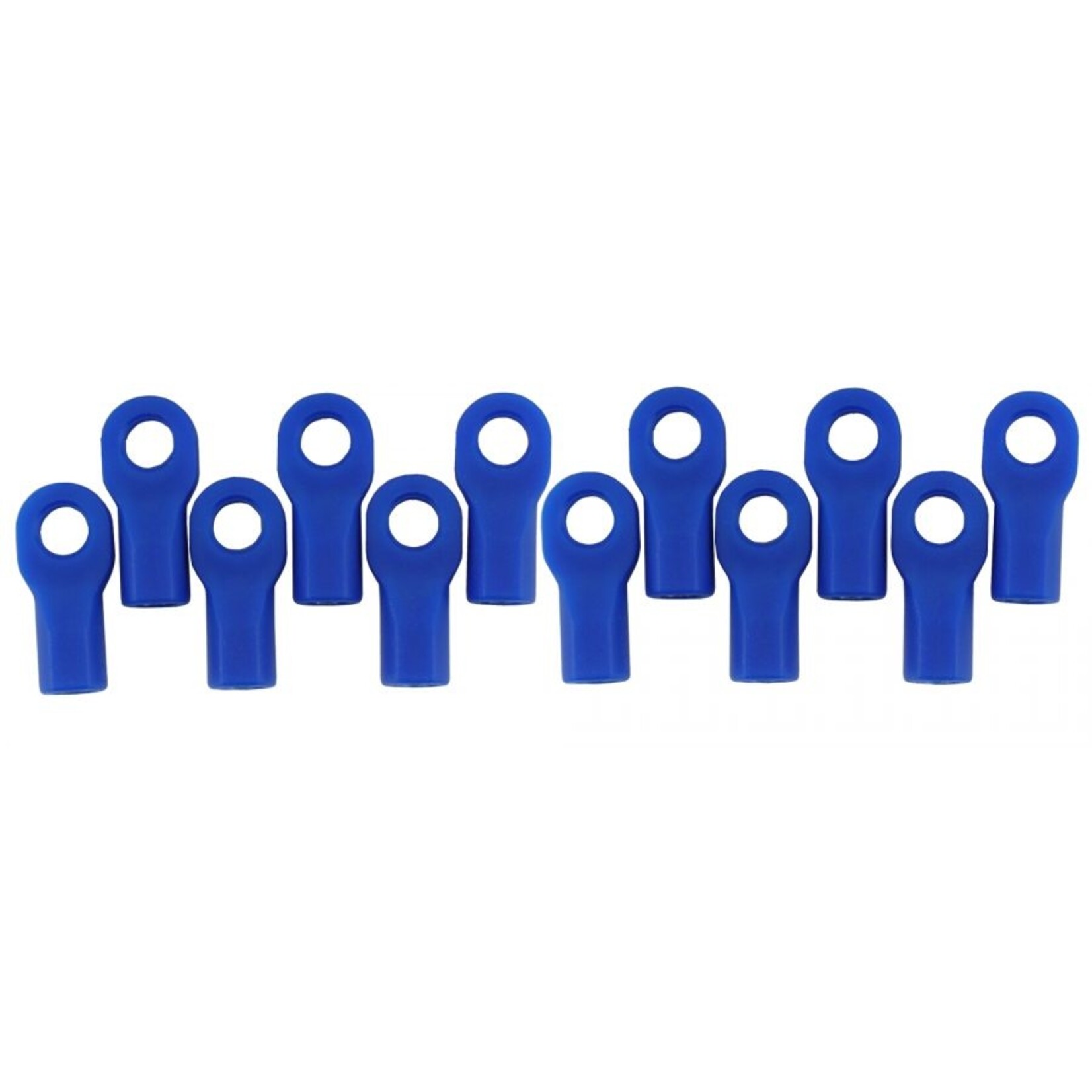 RPM 80475 - Short Rod Ends for Traxxas 1/10 Vehicles - Blue