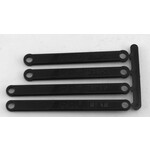 RPM 81262 - Heavy Duty Camber Links for Traxxas Rustler, Stampede 2WD - Black