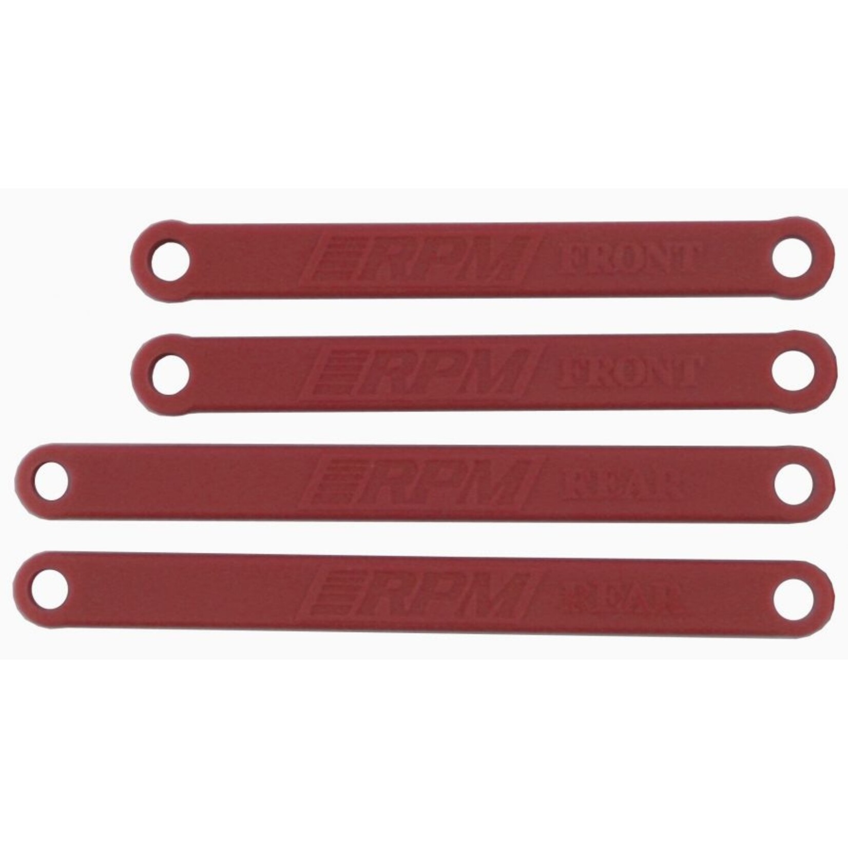 RPM 81269 - Heavy Duty Camber Links for Traxxas Rustler, Stampede 2WD - Red