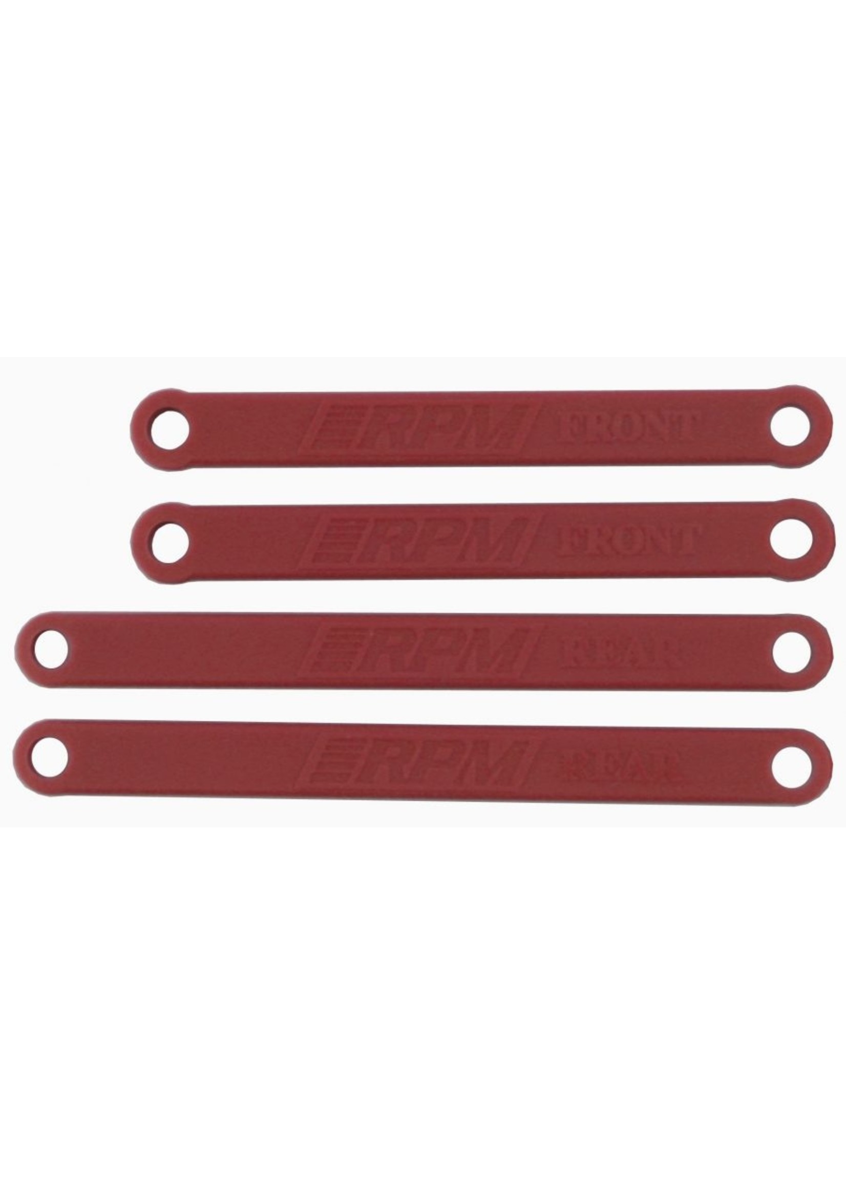RPM 81269 - Heavy Duty Camber Links for Traxxas Rustler, Stampede 2WD - Red