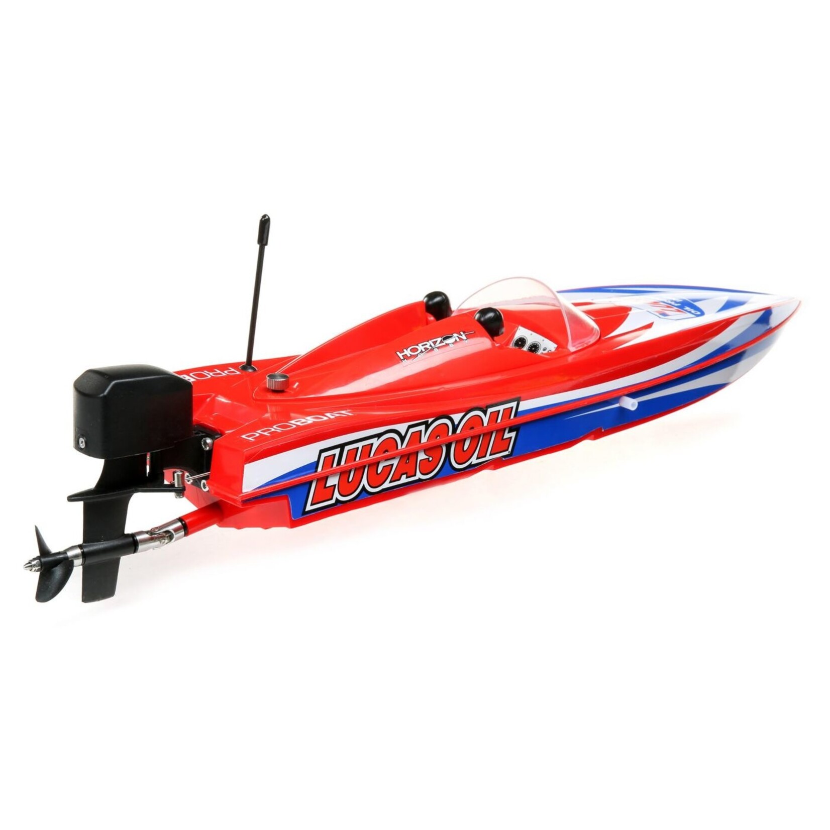 Pro Boat 08044T2 - Lucas Oil 17" Power Boat Racer Deep-V RTR