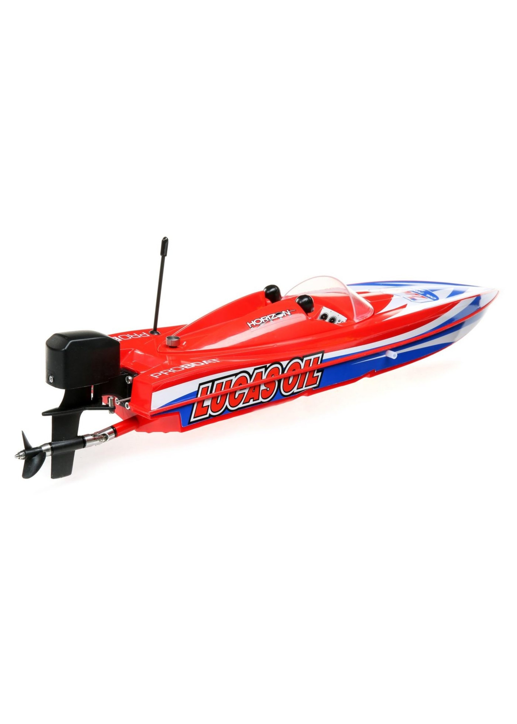 Pro Boat 08044T2 - Lucas Oil 17" Power Boat Racer Deep-V RTR