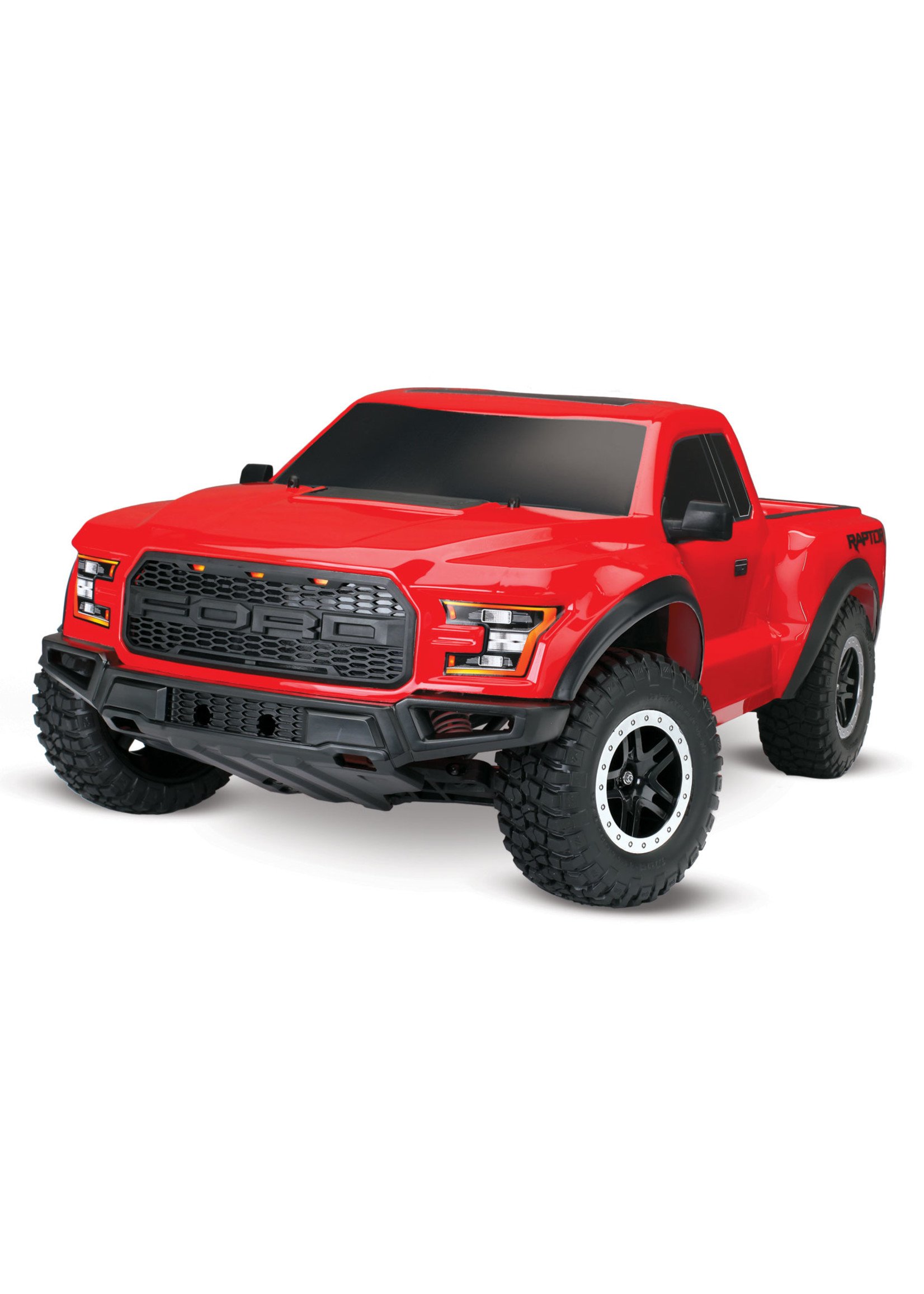 Traxxas 1/10 2017 Ford Raptor 2WD Replica Truck RTR - Red