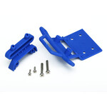 Traxxas 3621X - Front Bumper with Mount - Blue