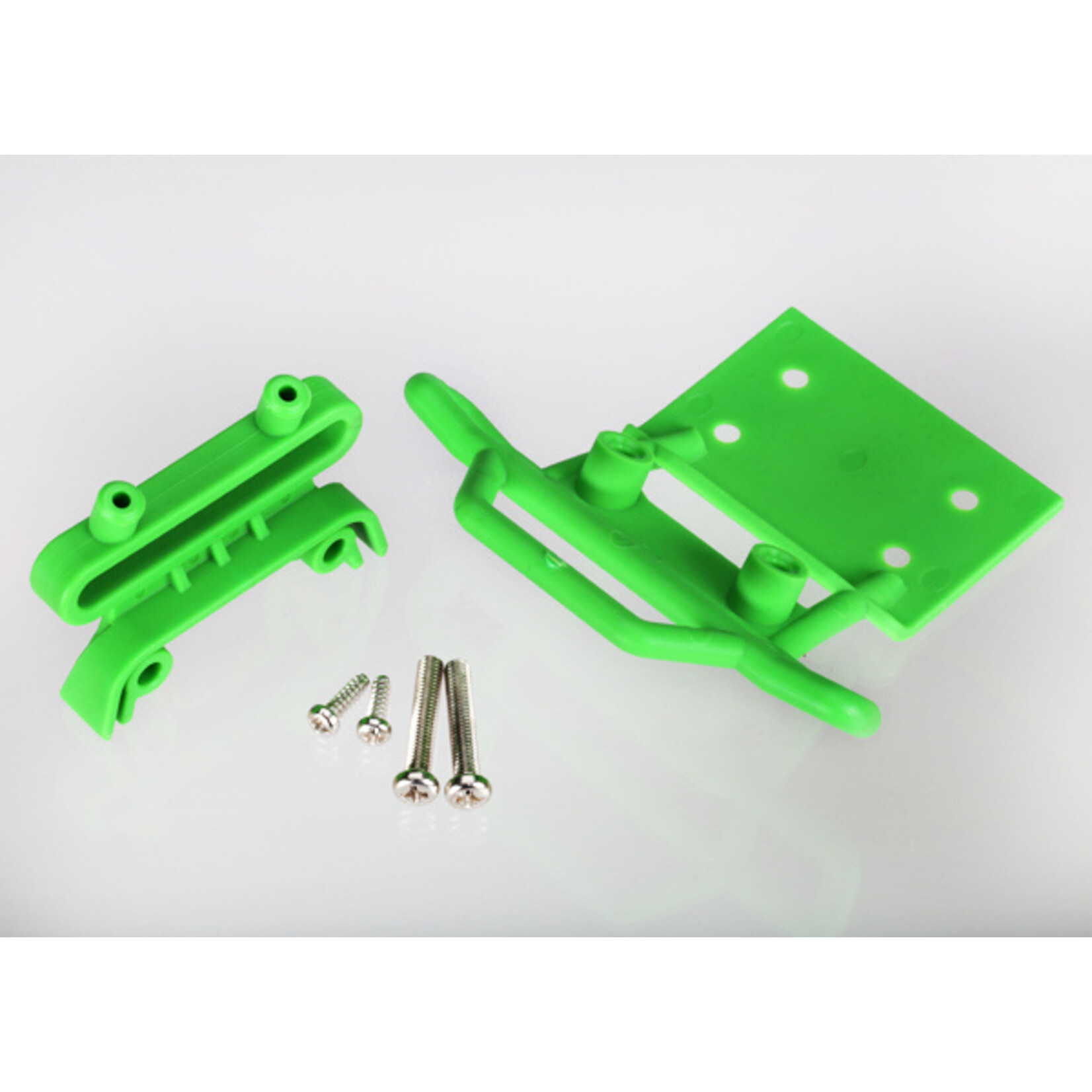 Traxxas 3621A - Front Bumper with Mount - Green