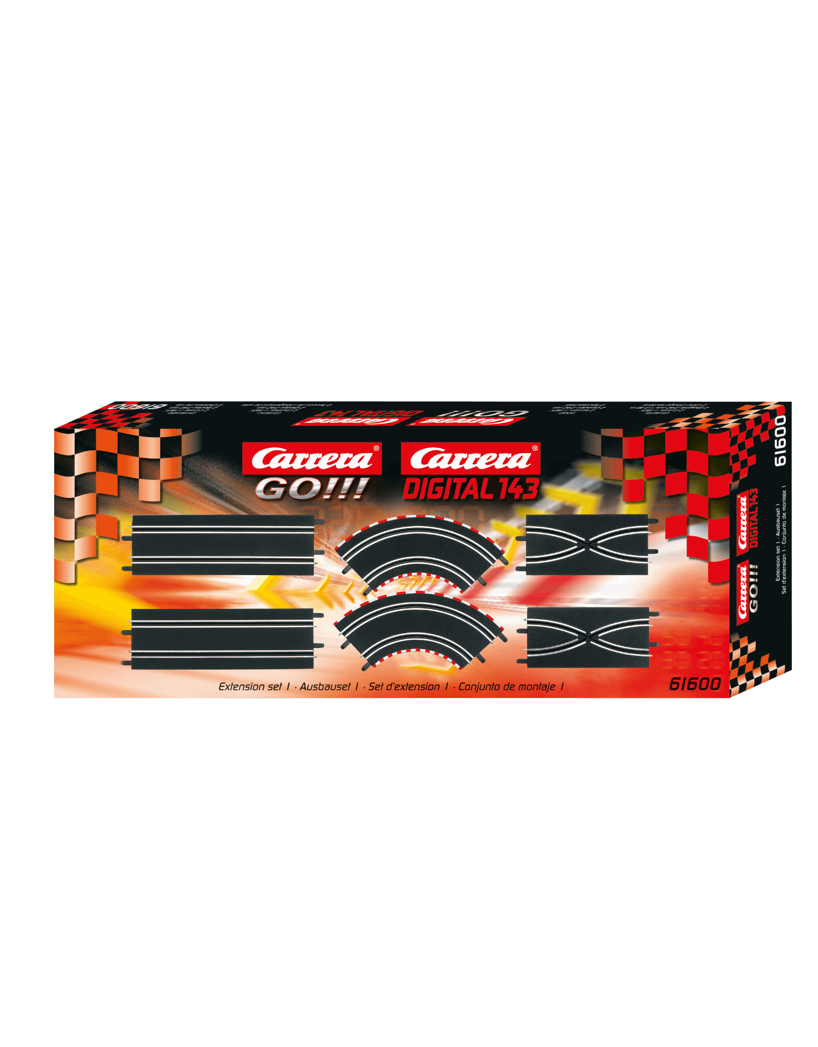 CARRERA Kanyar pályaelem GO/D143, 1/90 °, 2db - Paraméterek