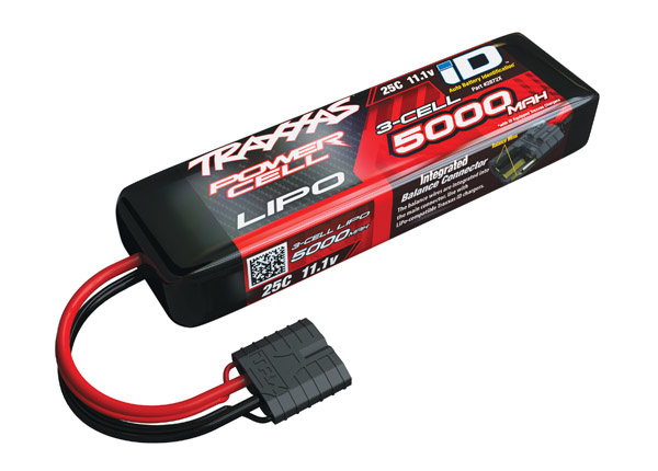 2872X - 5000mAh 11.1v 3-Cell 25C LiPo Battery - Hub Hobby