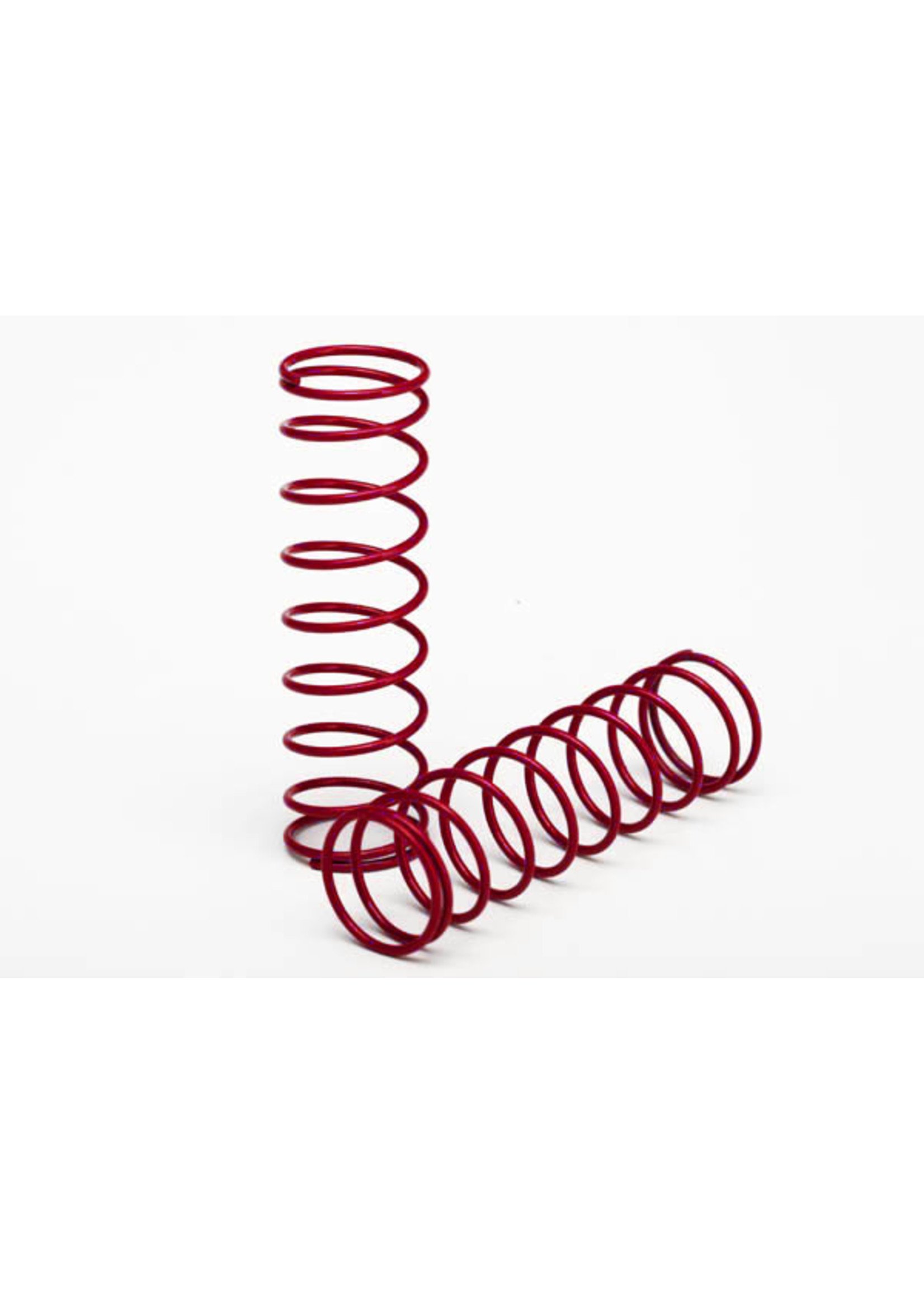 Traxxas 3758R - Front Springs - Red