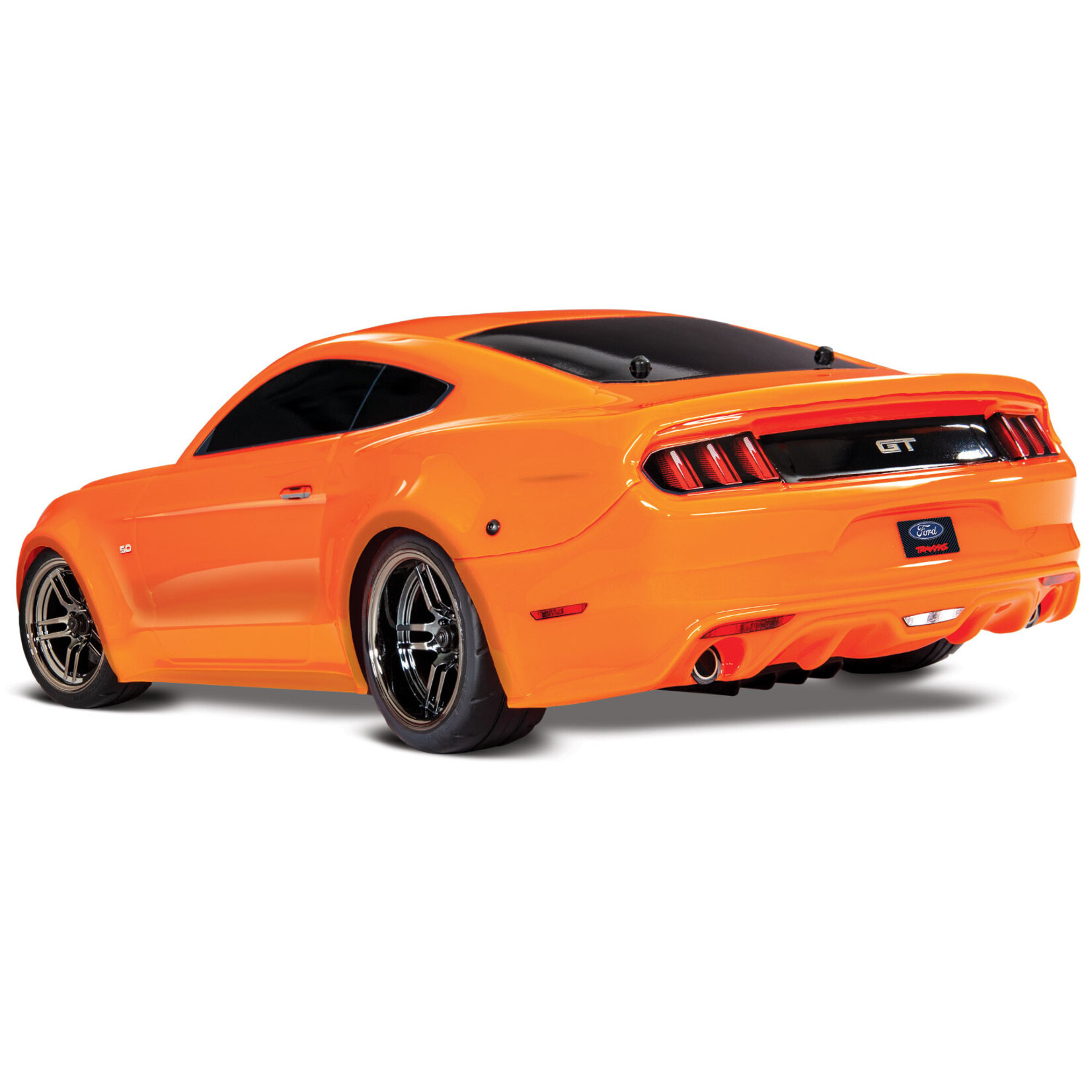 Traxxas 1/10 4-Tec 2.0 Ford Mustang RTR AWD On-Road Car - Orange