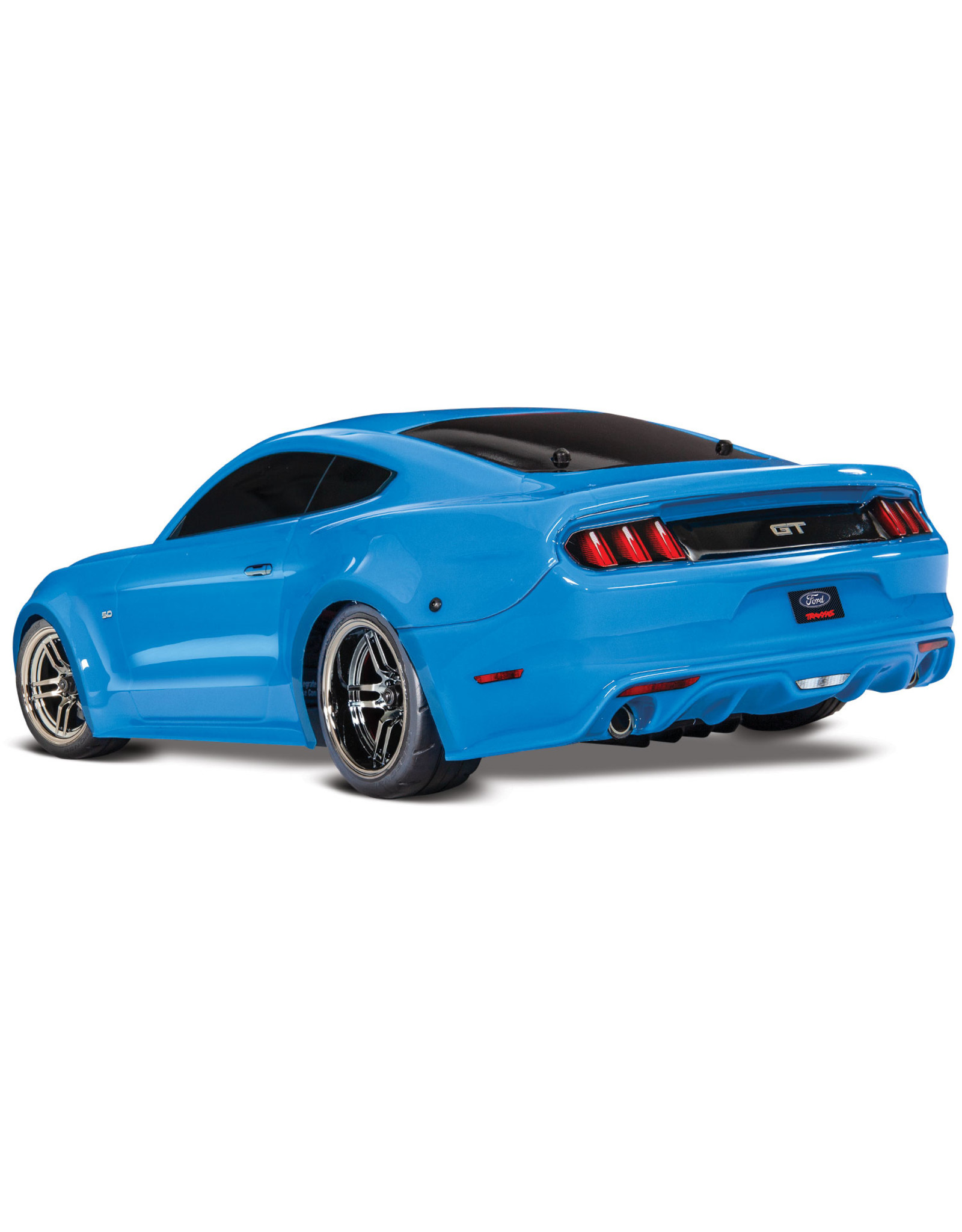 Traxxas 83044-4 1/10 4-Tec 2.0 Ford Mustang RTR AWD On-Road Car BlueX - Hub Hobby