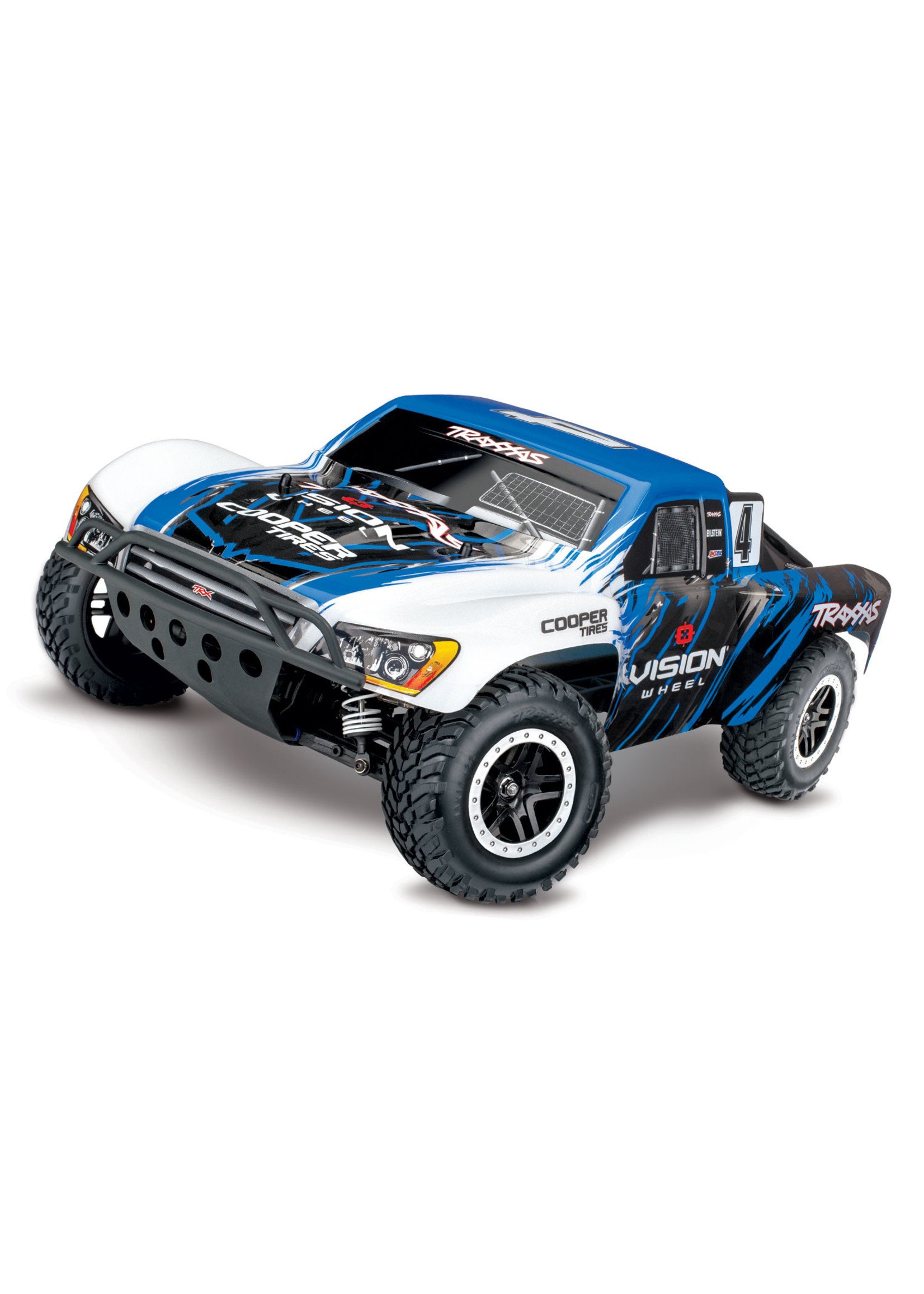 Traxxas 1/10 Slash 4X4 VXL TSM 4WD Brushless RTR Short Course Truck - Vision Racing