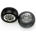 Traxxas 5572R - Twin-Spoke Wheels / Alias Tires