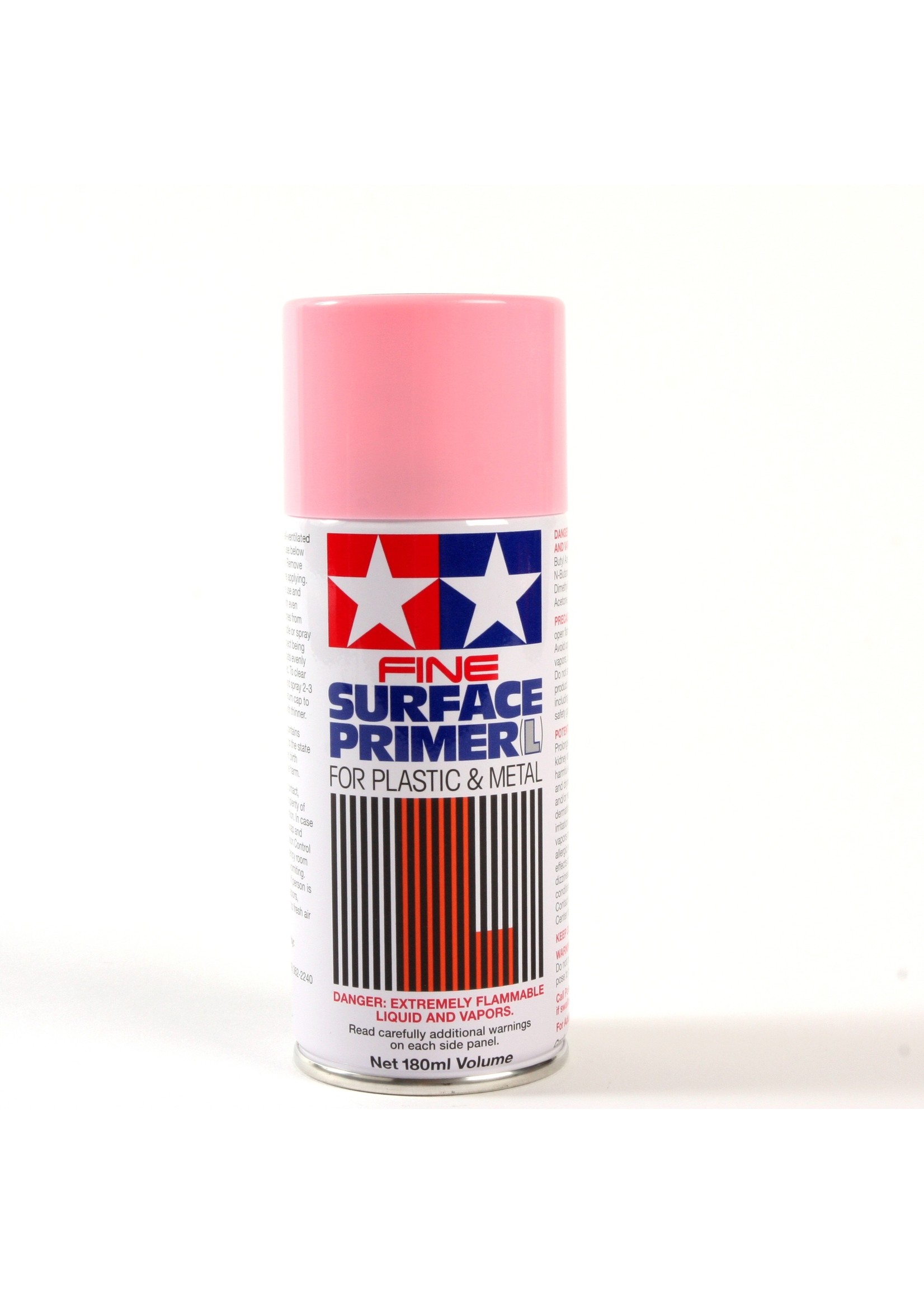 Tamiya 87146 - Fine Surface Primer L Pink 180ml Spray Can