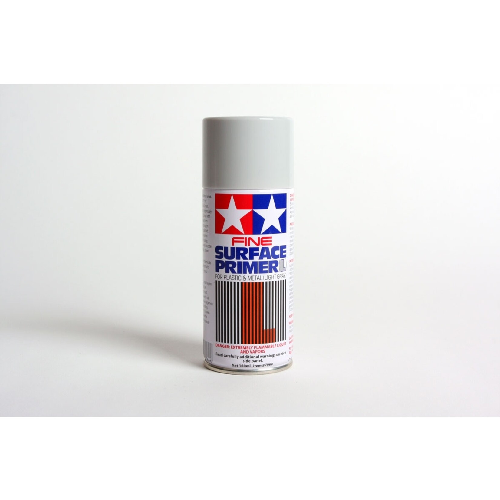 Tamiya 87064 - Fine Surface Primer Light Gray 180ml Spray Can