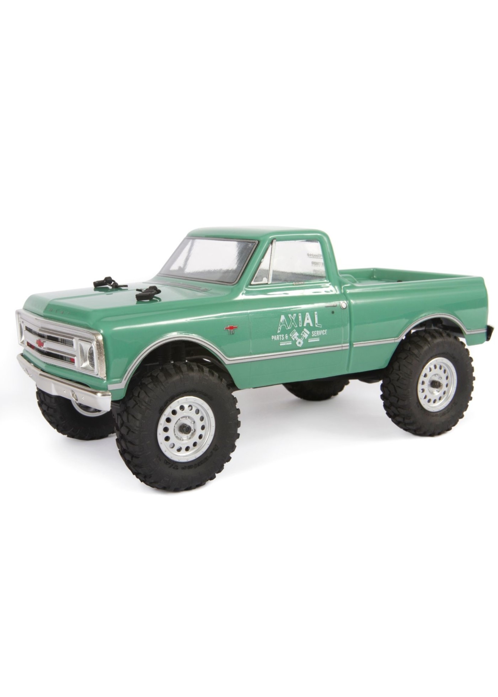 Axial 1/24 SCX24 1967 Chevrolet C10 4WD Truck Brushed RTR - Light Green