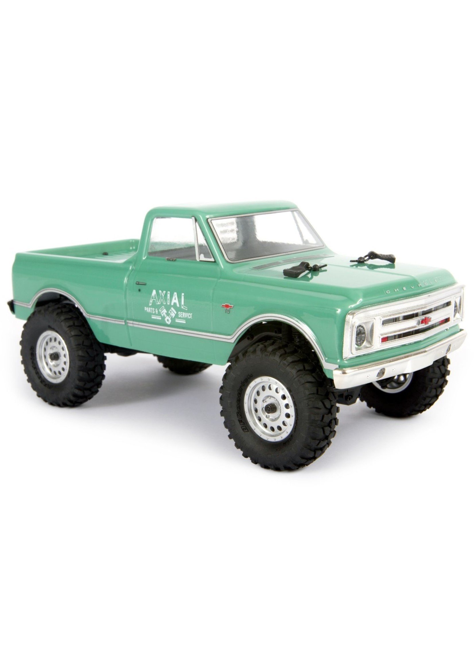 Axial 1/24 SCX24 1967 Chevrolet C10 4WD Truck Brushed RTR - Light Green