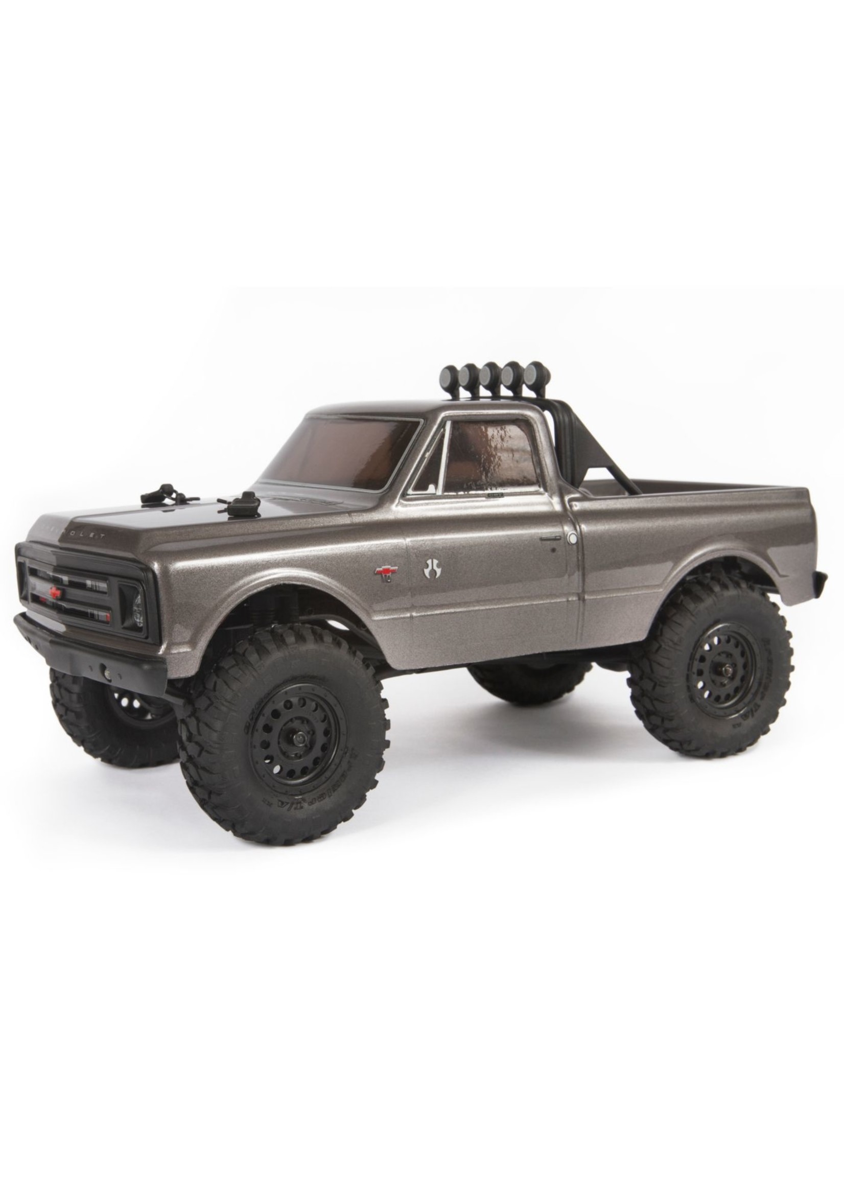 Axial 1/24 SCX24 1967 Chevrolet C10 4WD Truck Brushed RTR - Dark Silver