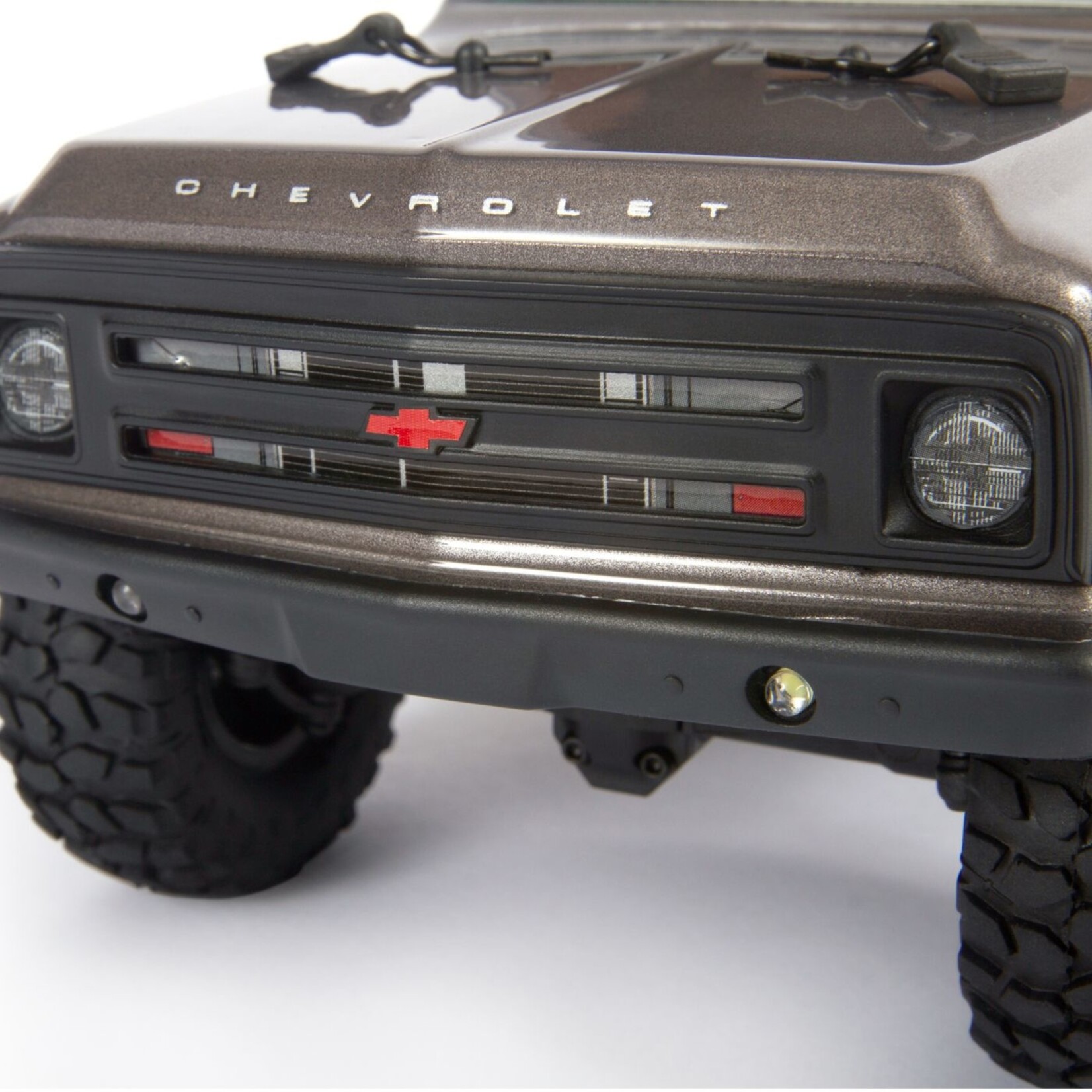Axial 1/24 SCX24 1967 Chevrolet C10 4WD Truck Brushed RTR - Dark Silver