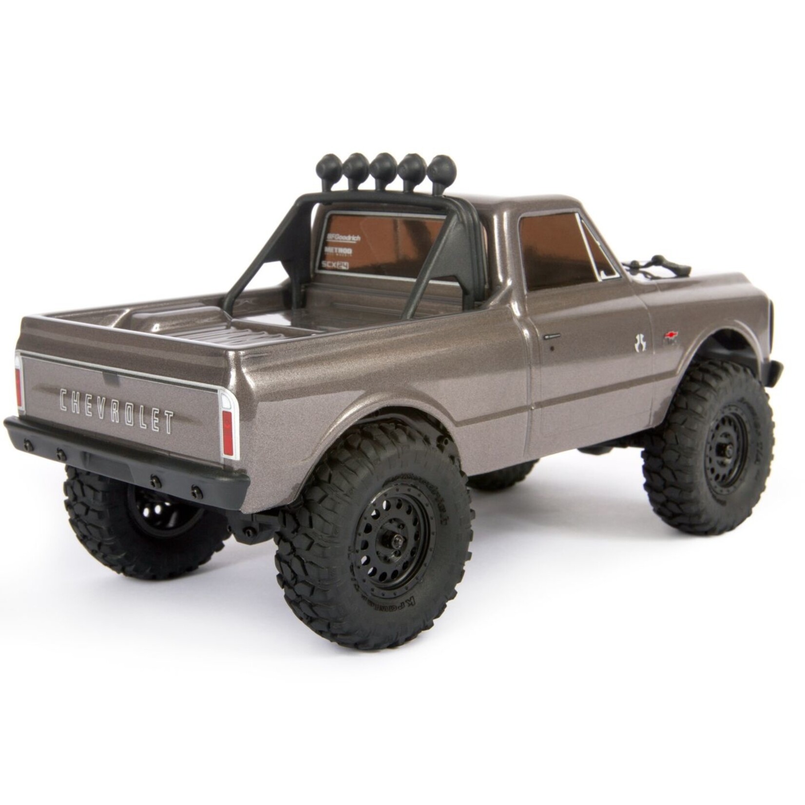 Axial 1/24 SCX24 1967 Chevrolet C10 4WD Truck Brushed RTR - Dark Silver
