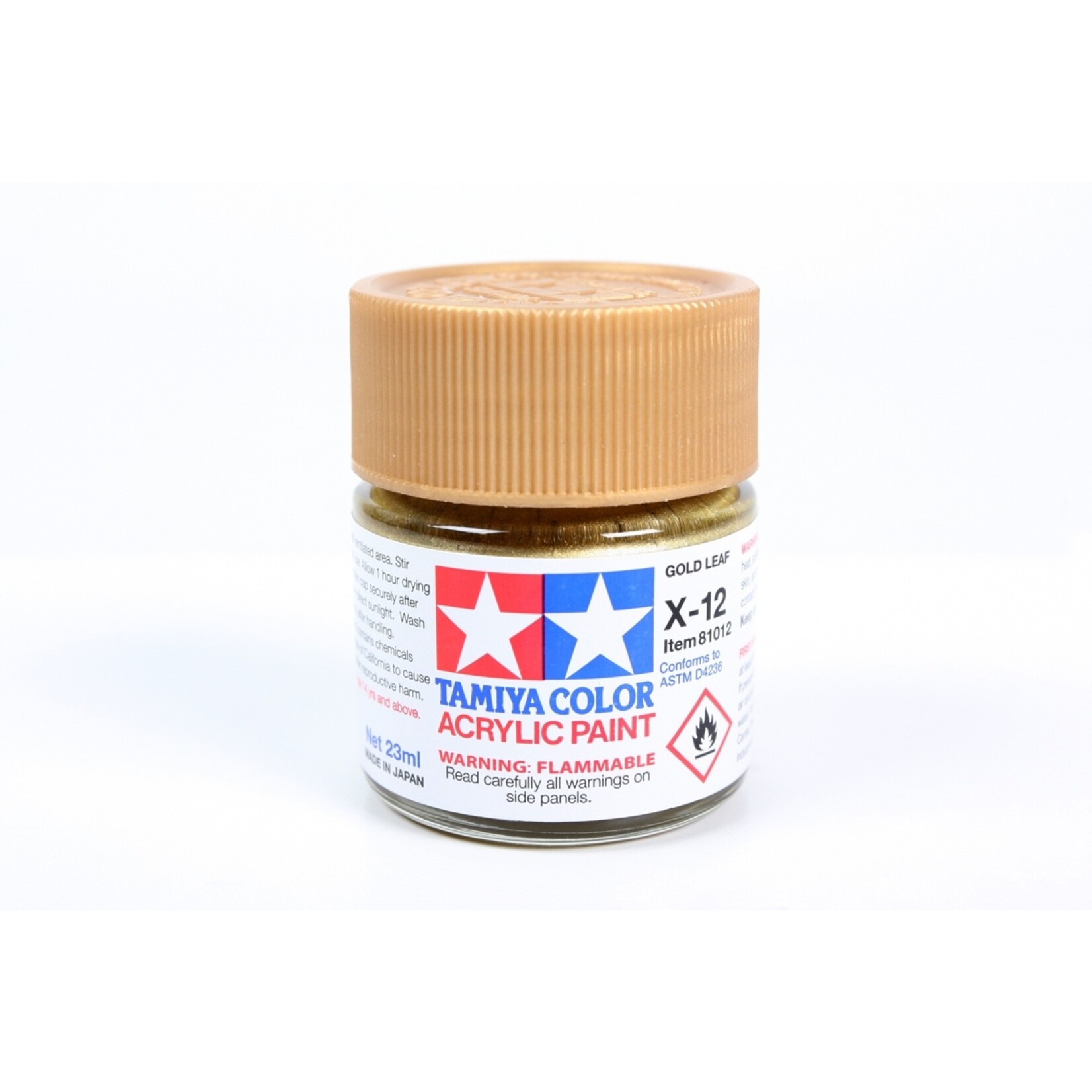 Tamiya X-12 Gloss Gold Leaf 23ml