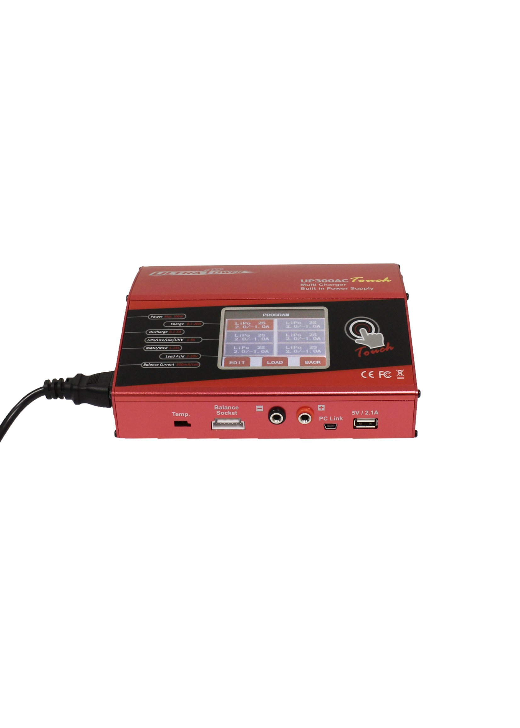 Ultra Power UP300AC Touch 300W Multi- Chemistry AC/DC Charger