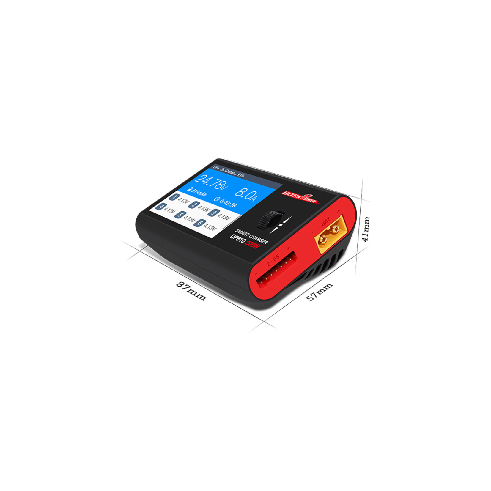 Ultra Power UP610 200W Multi-Chemistry Compact DC Charger