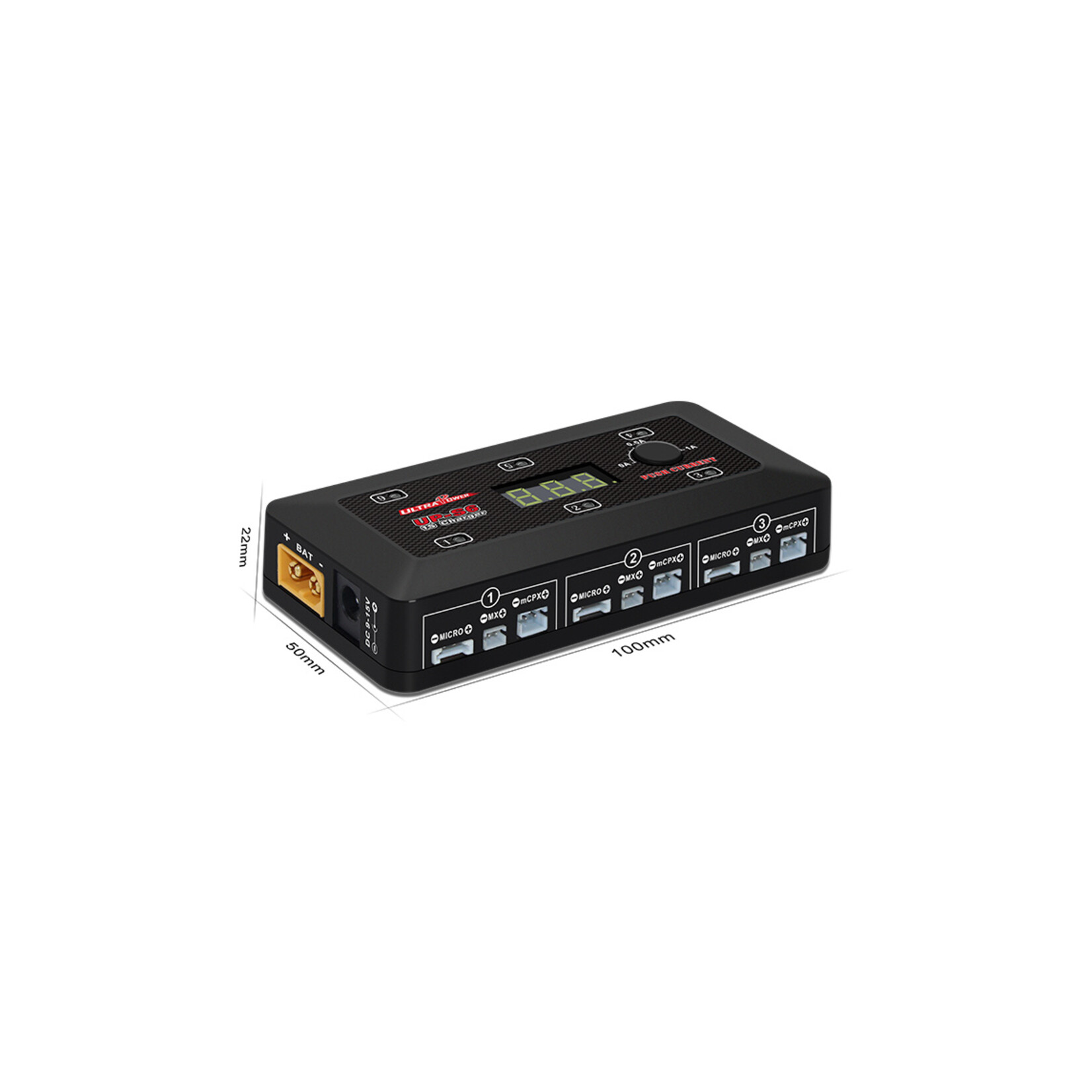 Ultra Power UPS6 25W 1S x 6 Compact DC Charger