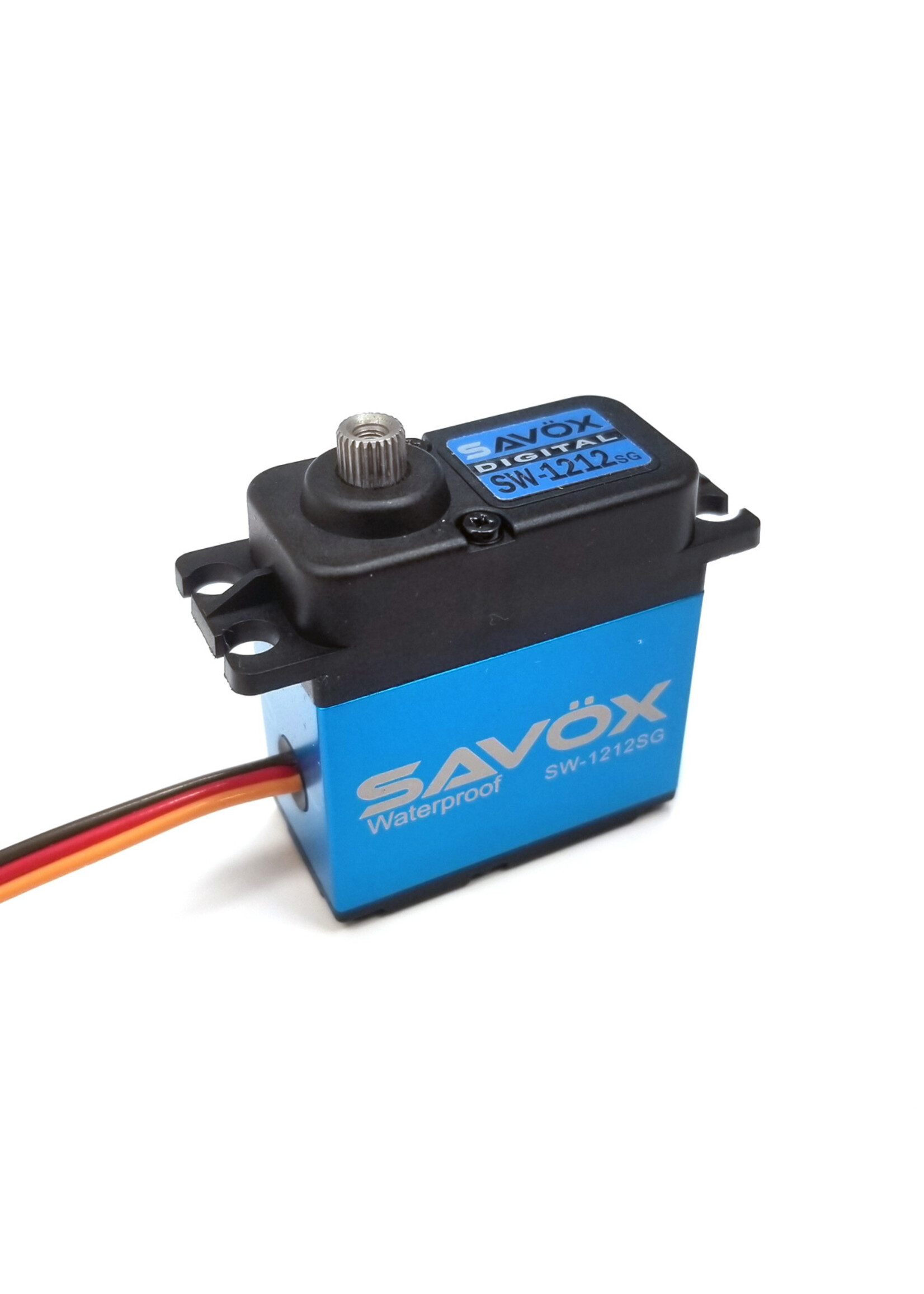 Savox SAVSW1212SG - Waterproof, High Torque, High Voltage Coreless Digital Servo, 0.14 sec / 638oz @ 7.4V