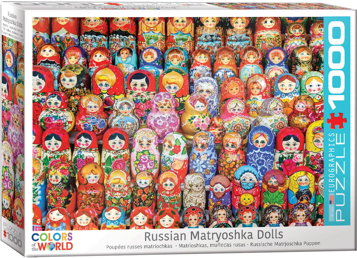 Russian Matryoshkas Dolls - 1000 Piece Puzzle