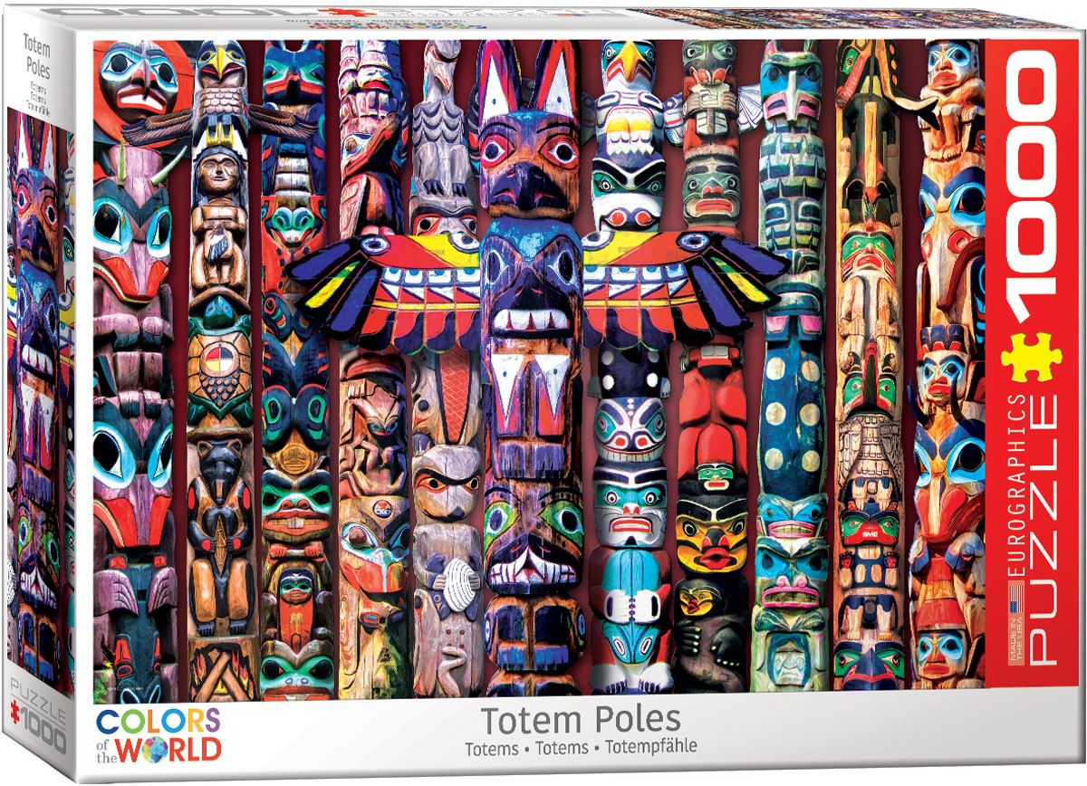 Totem Poles - 1000 Piece Puzzle