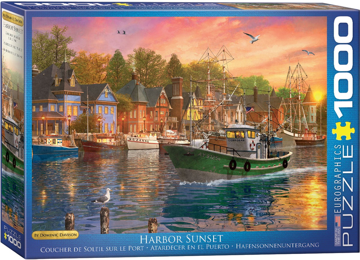 Harbour Sunset - 1000 Piece Puzzle