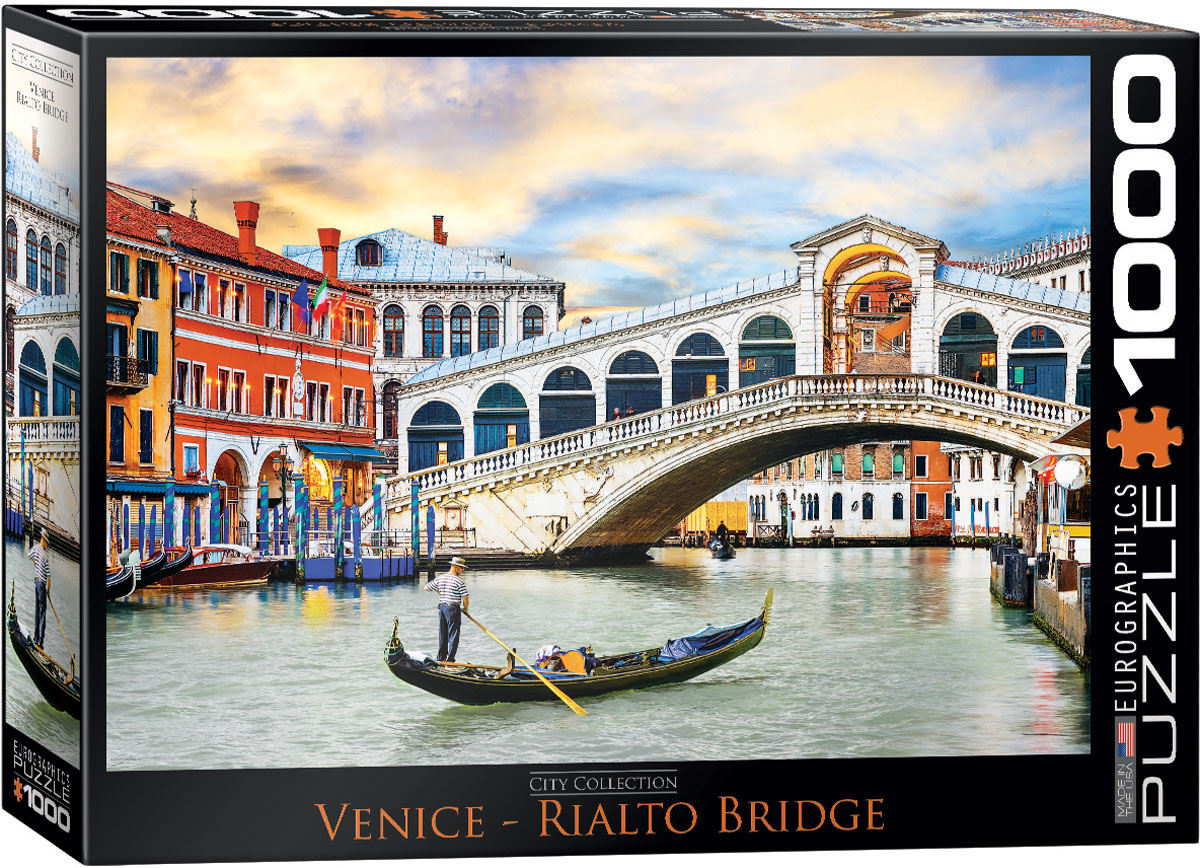Venice - Rialto Bridge - 1000 Piece Puzzle