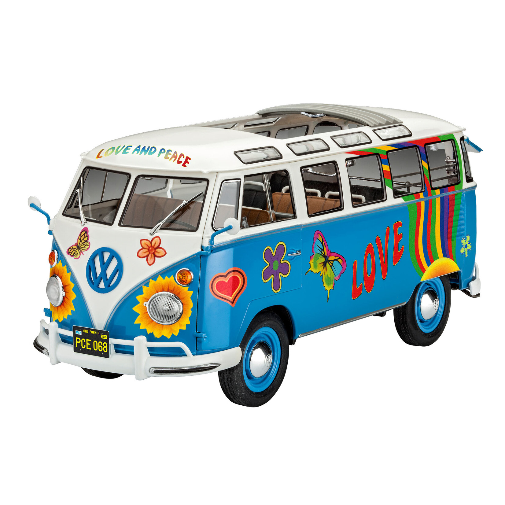 Revell of Germany 07050 - 1/24 VW T1 Samba Bus Flower Power