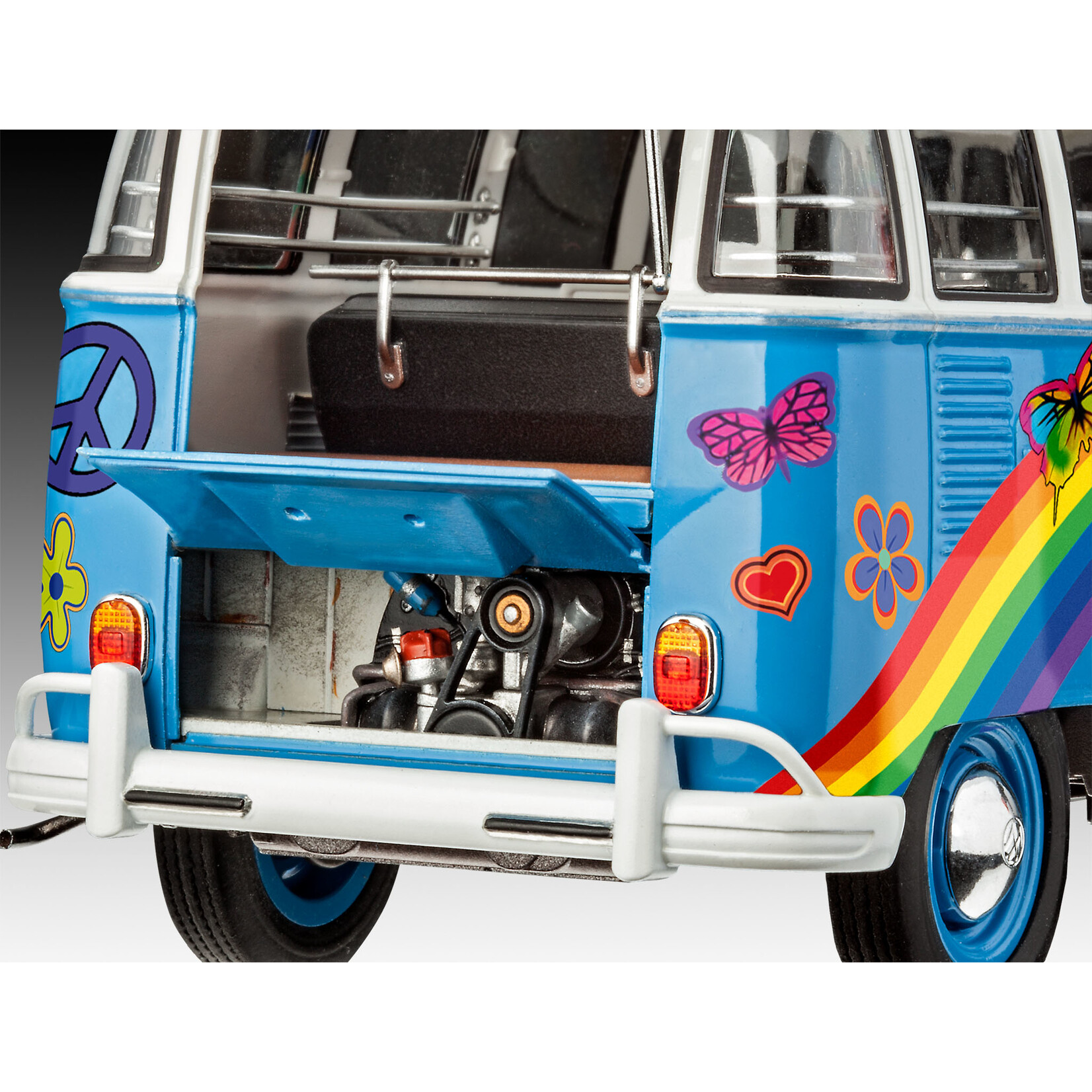 Revell of Germany 07050 - 1/24 VW T1 Samba Bus Flower Power