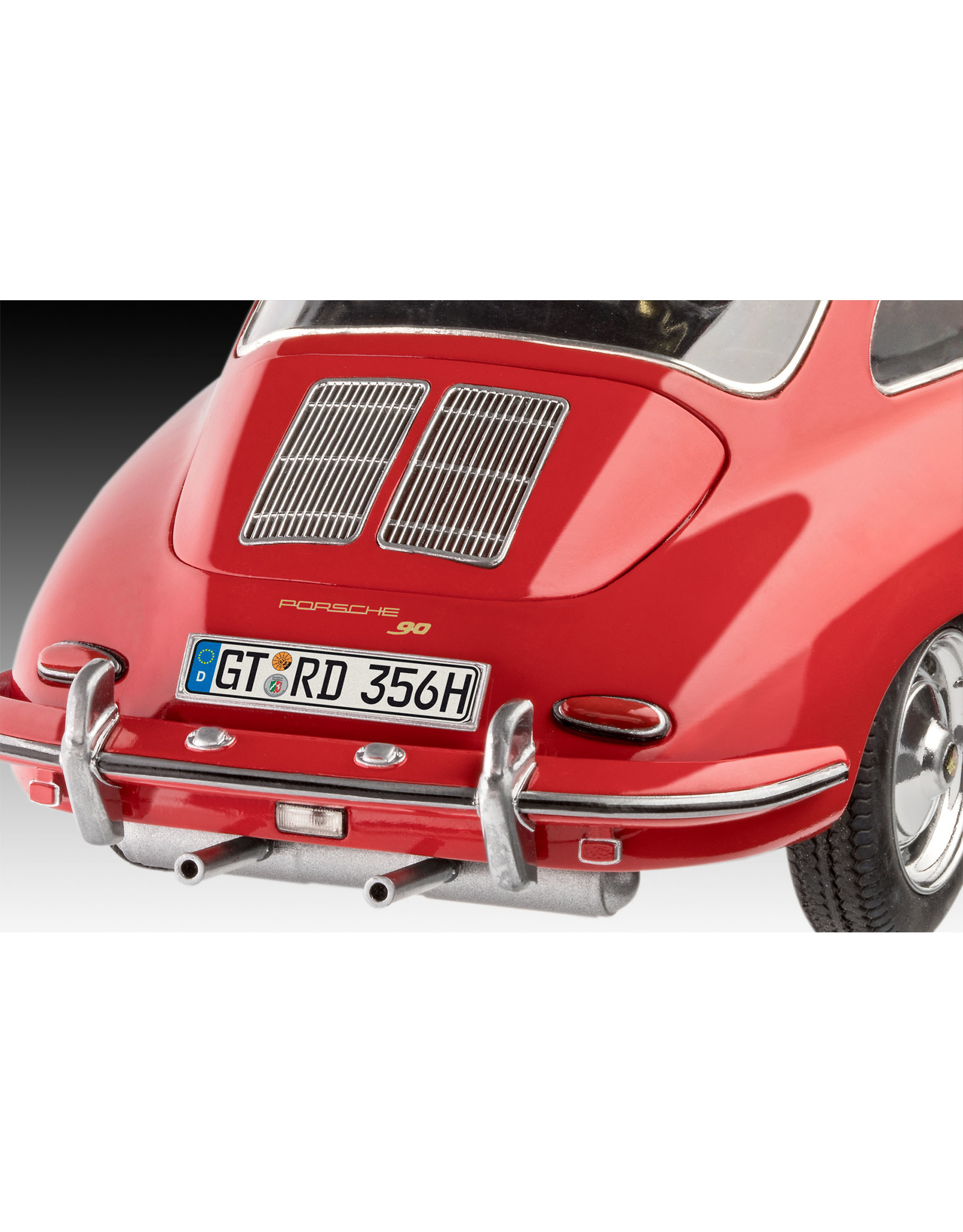 porsche 356 plastic model kit